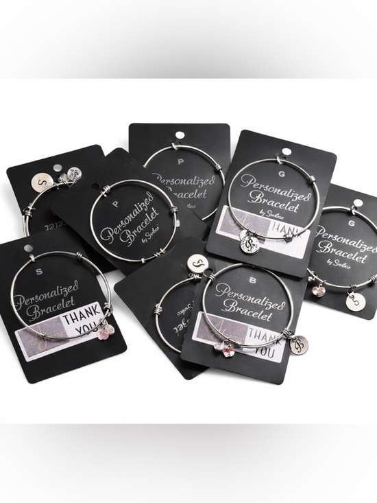 AJSC Jewelry - AJSC presents Swibco | A Curated Personal Initial Charm Bracelet